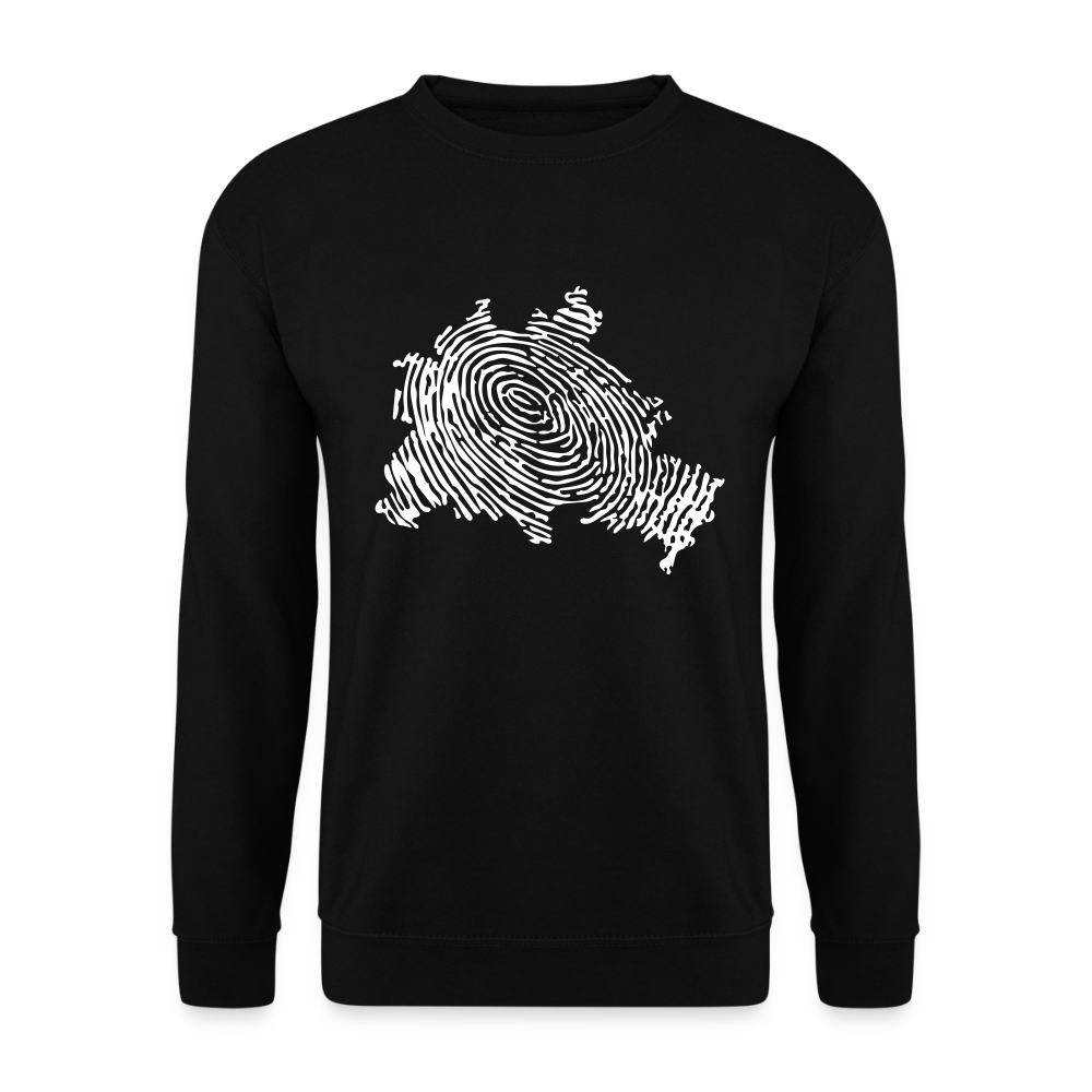 Berliner Finger - Unisex Pullover - Schwarz