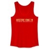 Misstrau' Kamel'n! (trinken wöchentlich) - Frauen Bio Tank Top - Rot