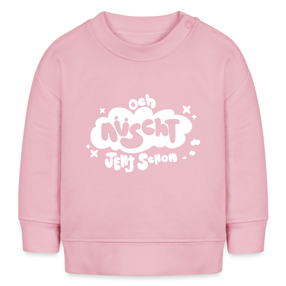 och nüscht jeht schon! - Baby Bio Pullover - Hellrosa
