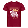 Neuseeland oder Neukölln - Männer Premium T-Shirt - Ziegelrot