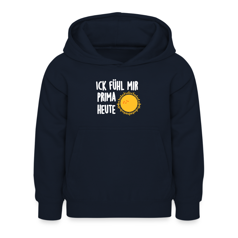 Ick fühl mir prima - Kinder Hoodie - Navy