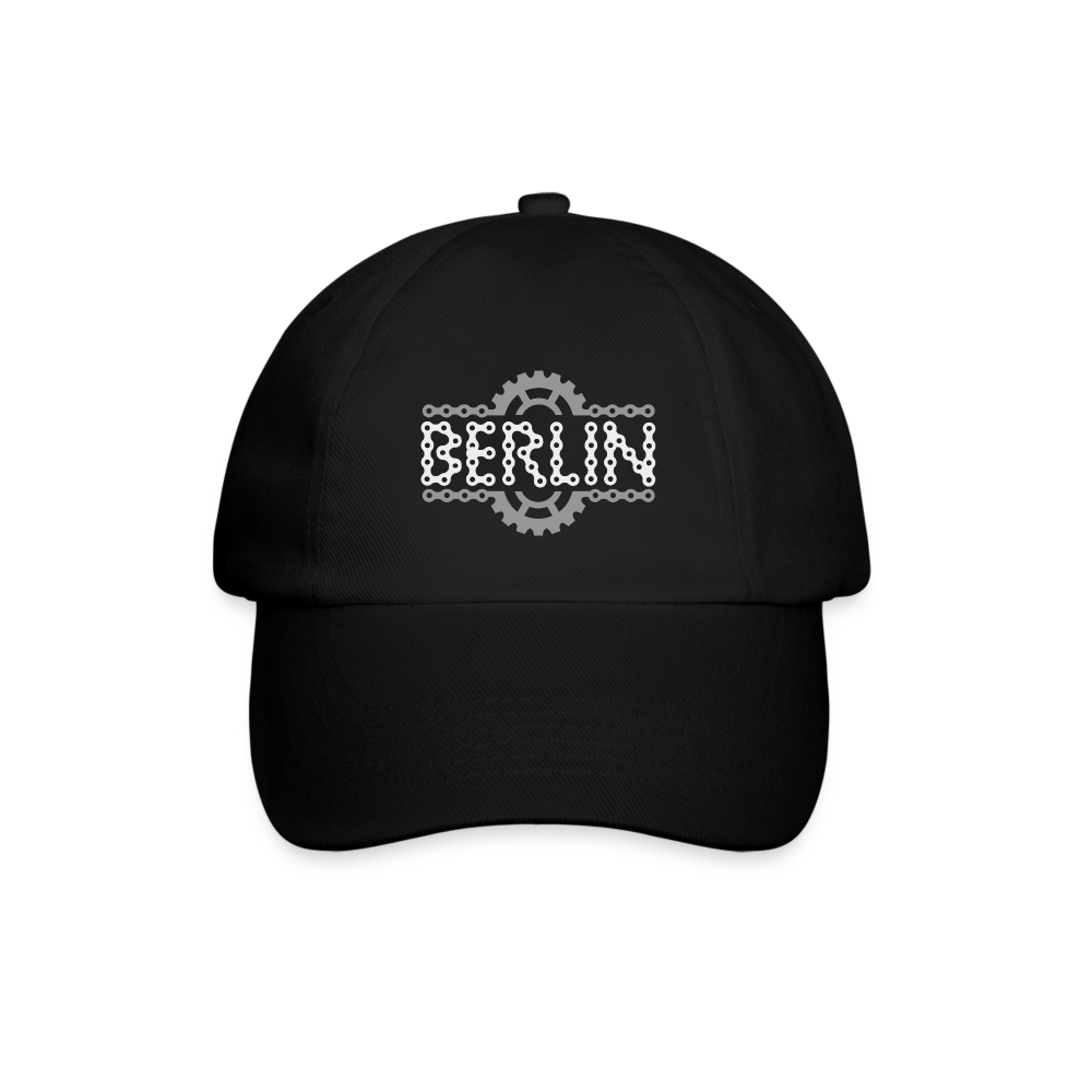 Berliner Fahrradkette - Baseball Cap - Schwarz/Schwarz