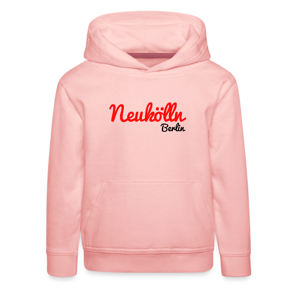Neukölln Berlin - Kinder Premium Hoodie - Kristallrosa