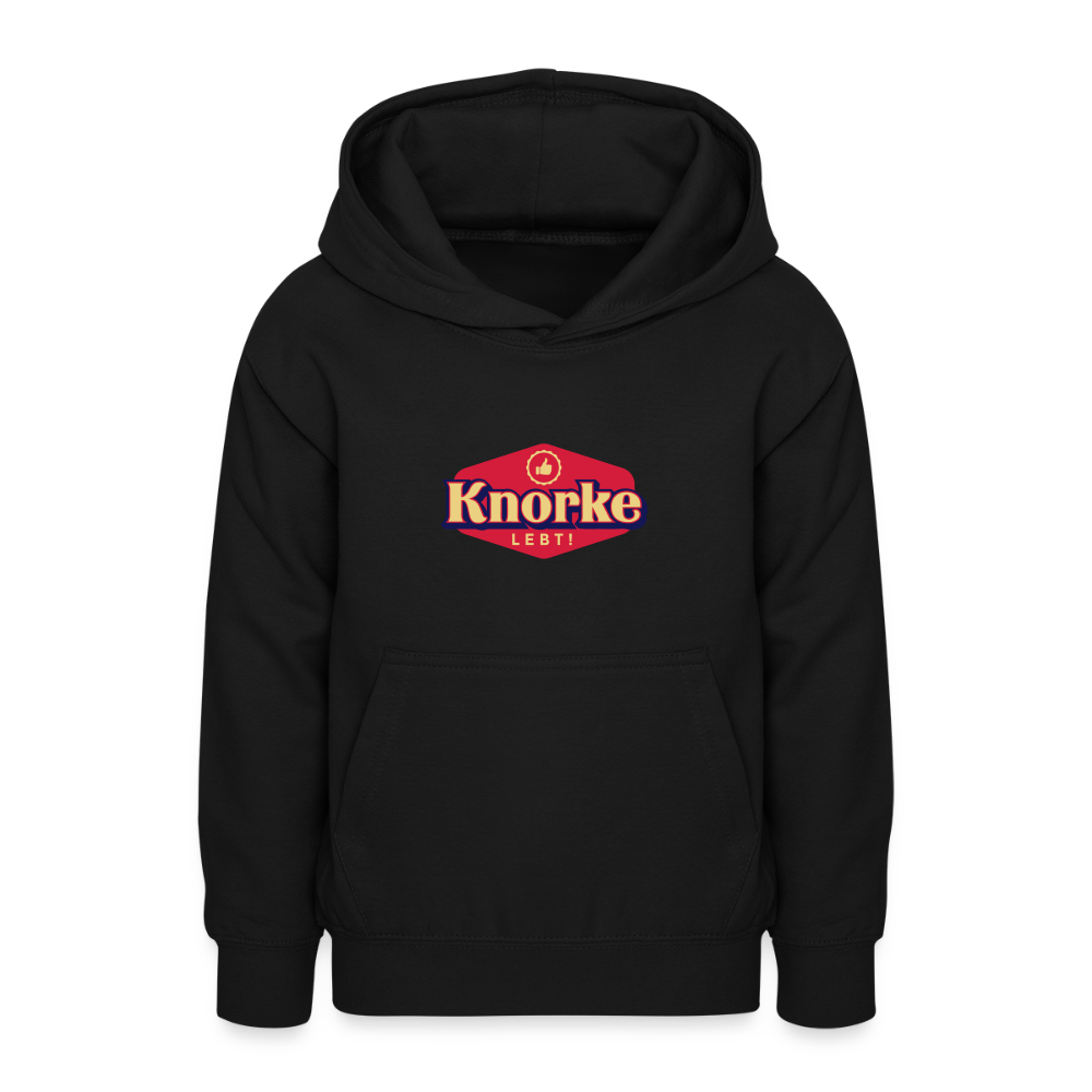 KNORKE lebt! - Teenager Hoodie - Schwarz
