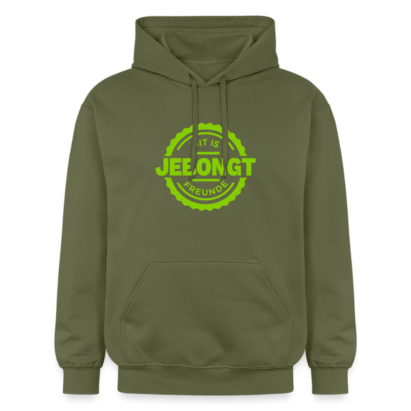 Jebongt Freunde - Hoodie - Militärgrün
