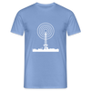 Funkturm im Fokus - Männer Premium T-Shirt - carolina blue