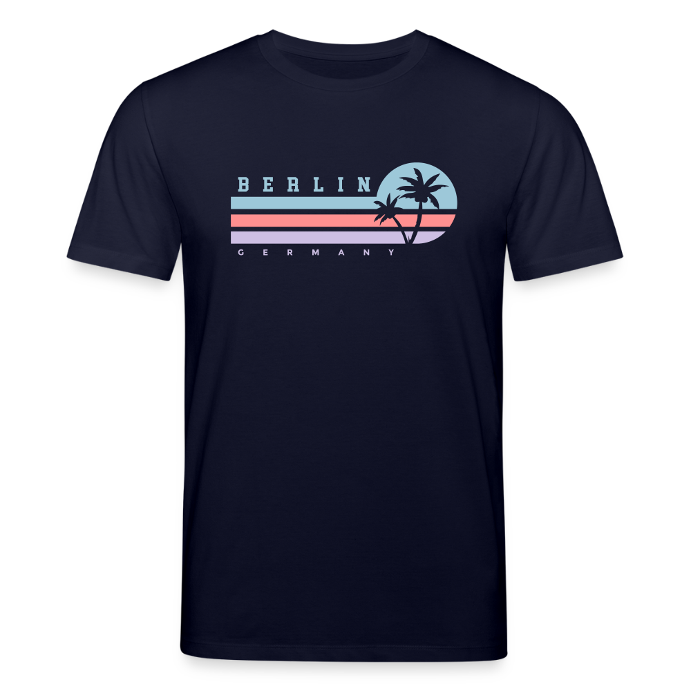Berlin, Germany - Unisex Bio T-Shirt - Navy