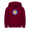 Marzahn Retro - Kinder Hoodie - Bordeaux