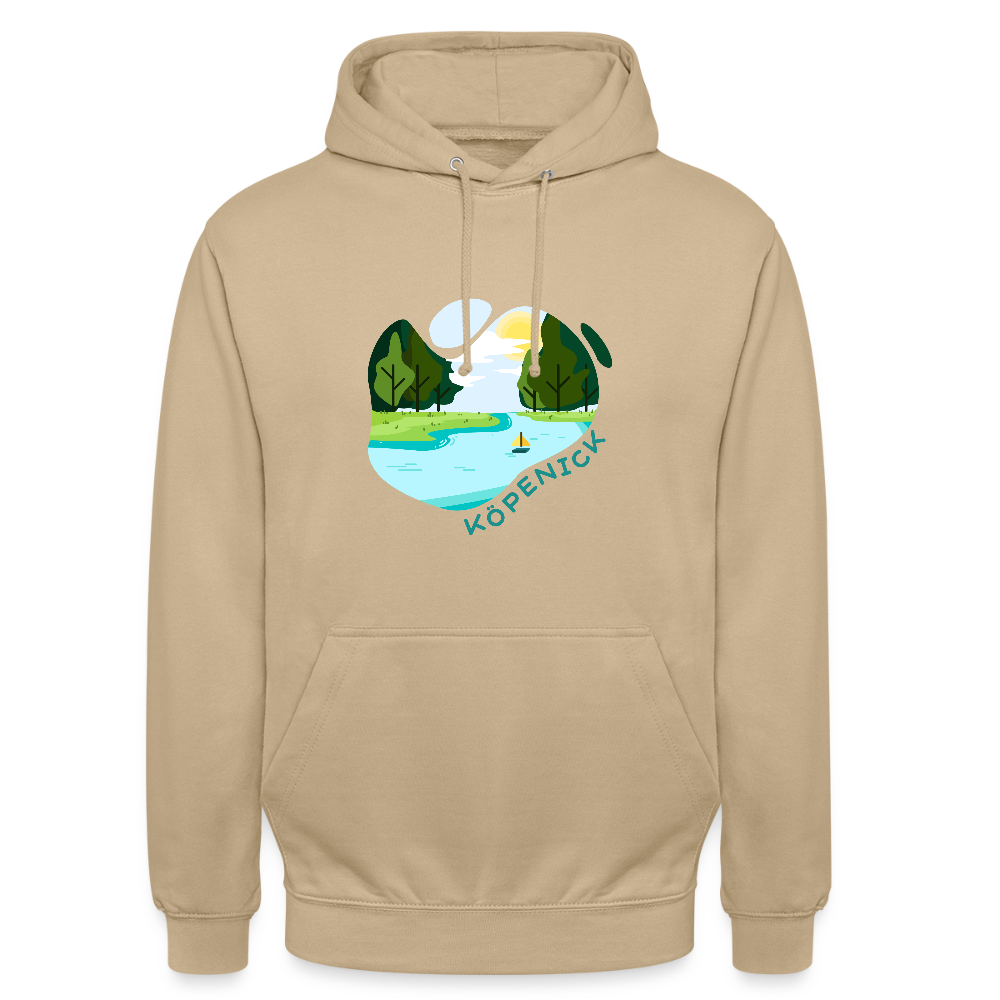 Köpenick am Wasser - Unisex Hoodie - Beige