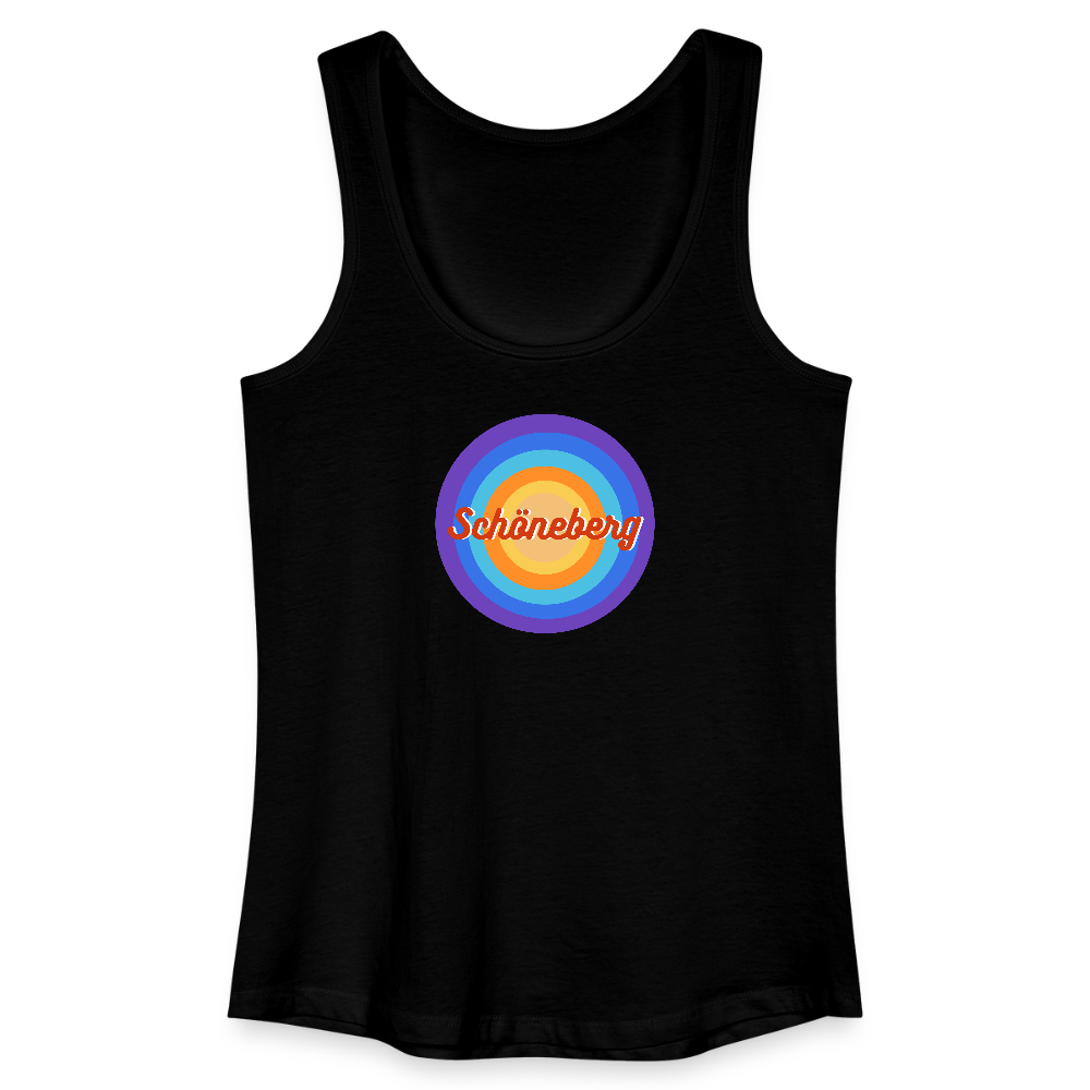 Schöneberg retro - Frauen Bio Tank Top - Schwarz