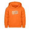 Keene Zeit für Blabla! - Kinder Hoodie - Orange