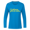Liebensjewürzich - Frauen Sport Langarmshirt - Saphirblau
