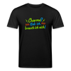 Charme? Hab ick, brauch ick nich! - Unisex Bio T-Shirt - Schwarz