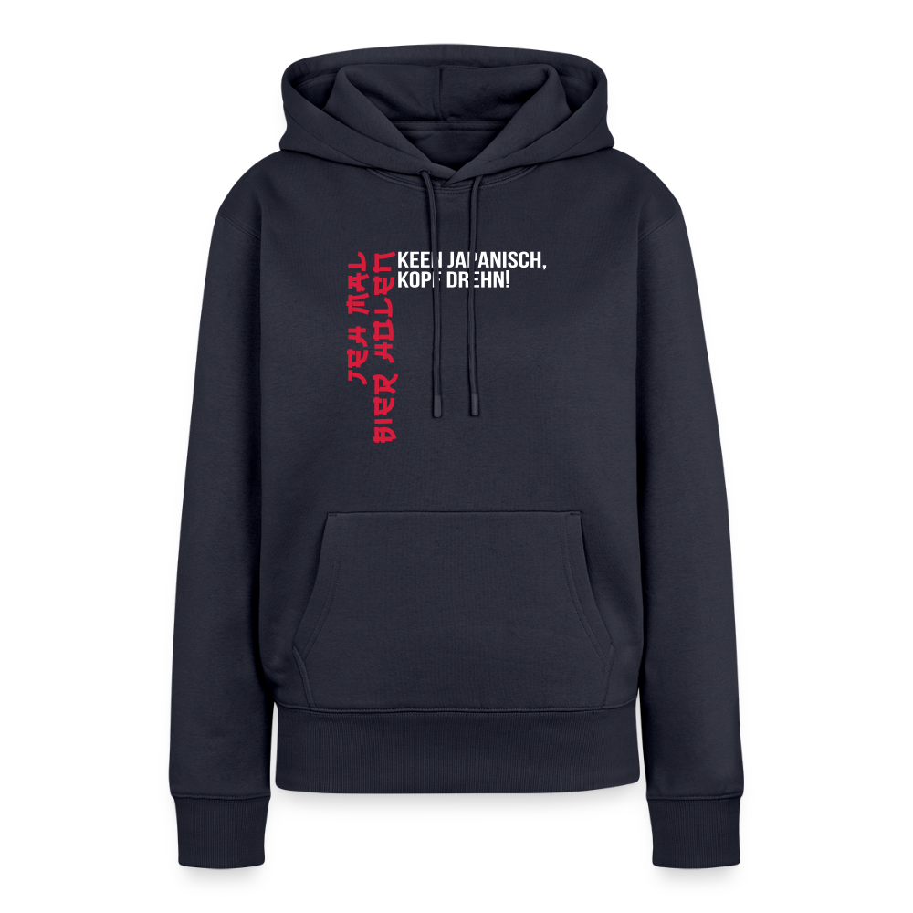 Jeh mal Bier holen! - Frauen Premium Hoodie - Navy