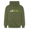 Nich faul! Energieeffizient! - Hoodie - Militärgrün