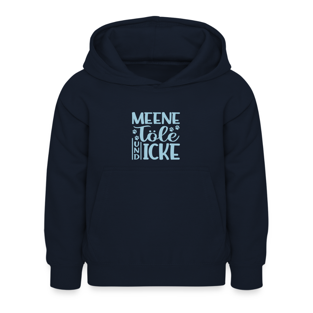 Meene Töle und Icke - Kinder Hoodie - Navy