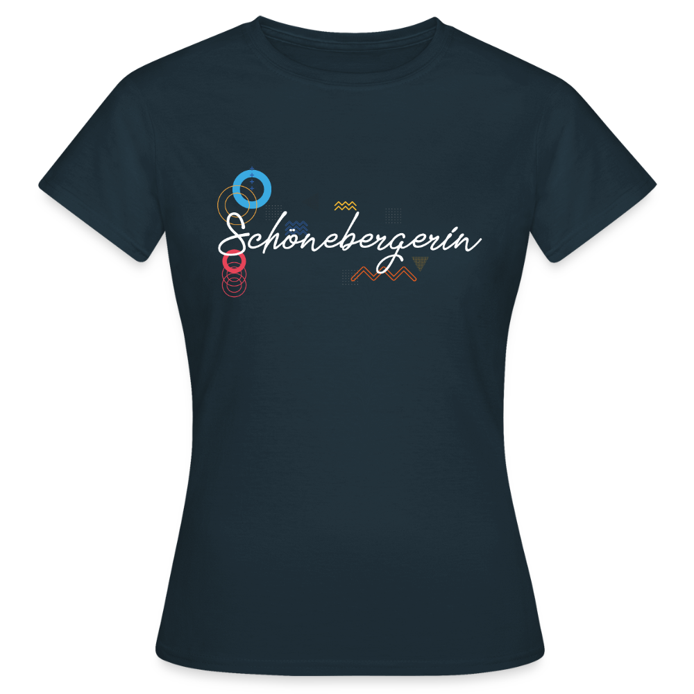 Schönebergerin - Frauen Premium T-Shirt - Navy