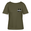 Westliches Kreuzberg - Relaxed Rundhals Frauen Bio-T-Shirt - Khaki