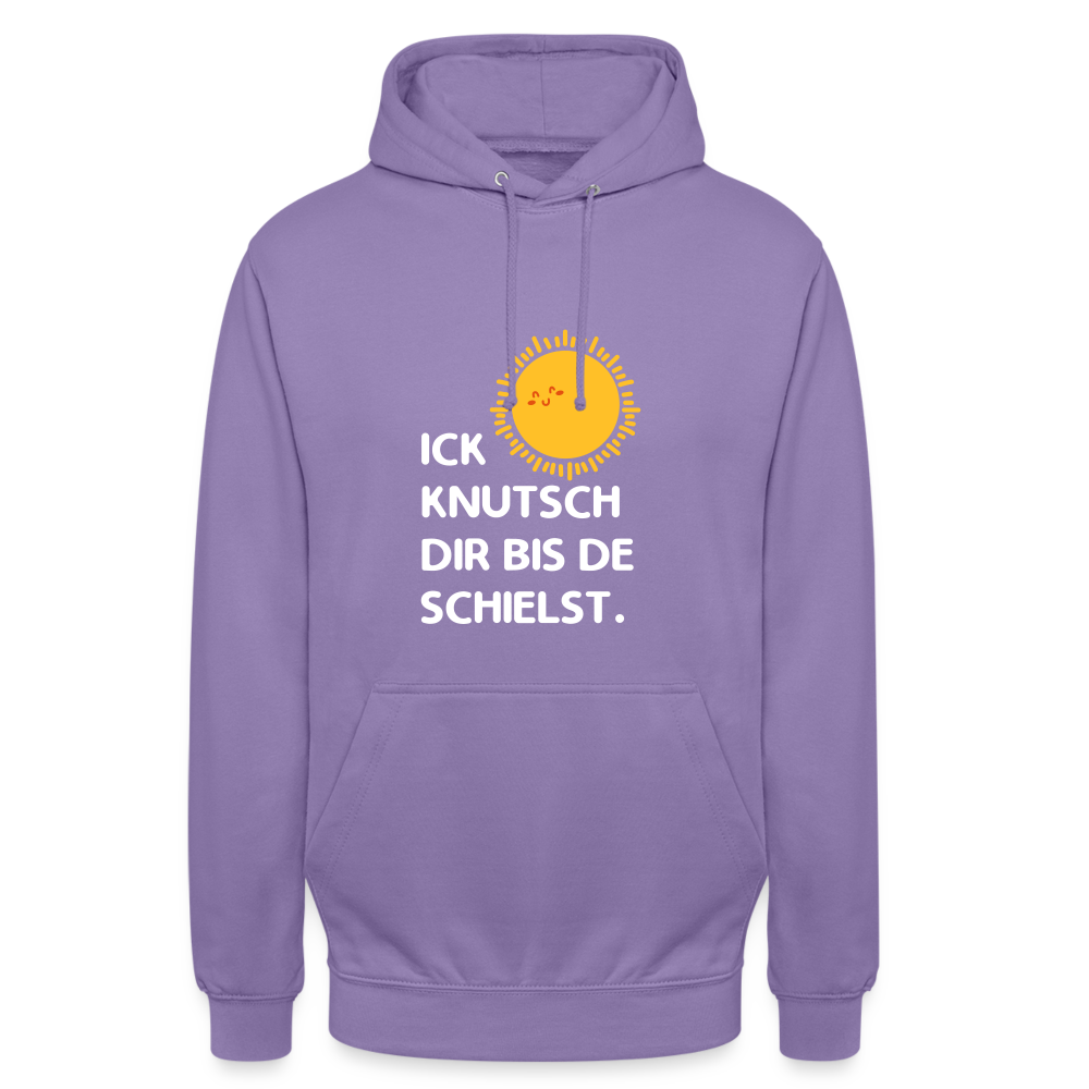 Ick knutsch dir Sonne! - Unisex Hoodie - Lavendel