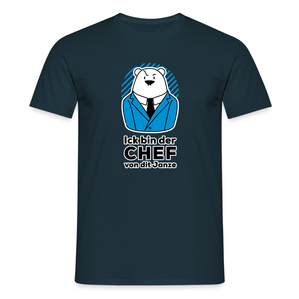 Chef - Männer Premium T-Shirt - Navy