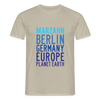 Marzahn Planet Earth - Männer Premium T-Shirt - Sandbeige