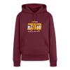 I love BVG - Frauen Premium Hoodie - Burgunderrot