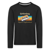 Lichtenberg Hippest Neighborhood - Kinder Langarmshirt - Schwarz