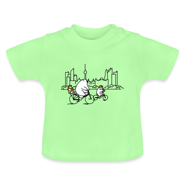 Fahrradtour Berlin - Baby T-Shirt - Mintgrün