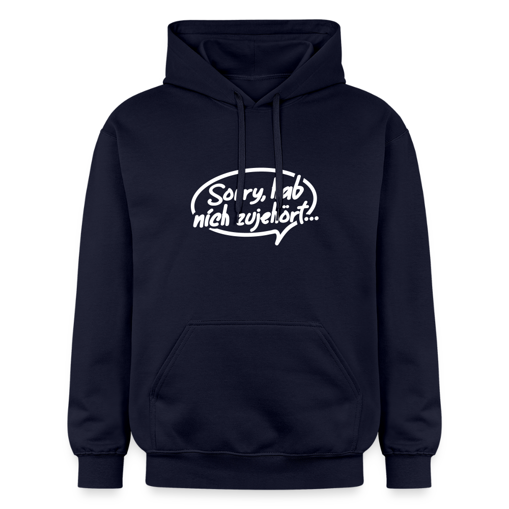 sorry, hab nich zujehört... - Hoodie - Navy