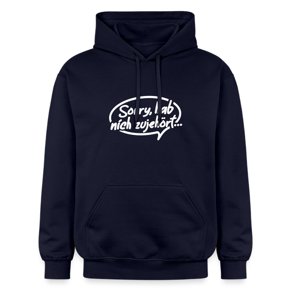 sorry, hab nich zujehört... - Hoodie - Navy