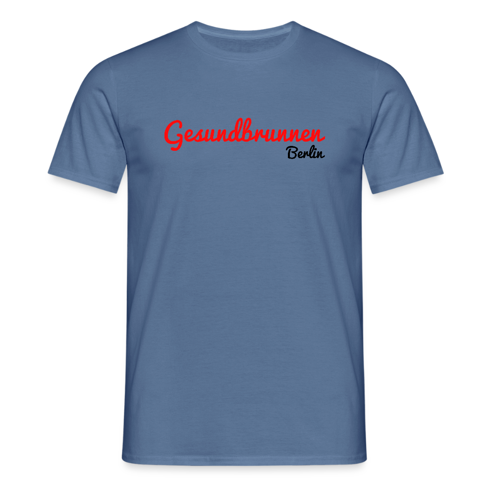 Gesundbrunnen Berlin - Männer Premium T-Shirt - Taubenblau