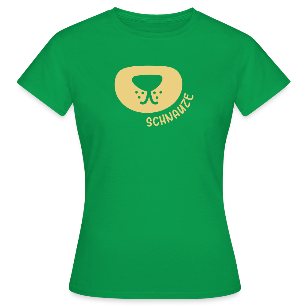 Schnauze - Frauen Premium T-Shirt - Kelly Green