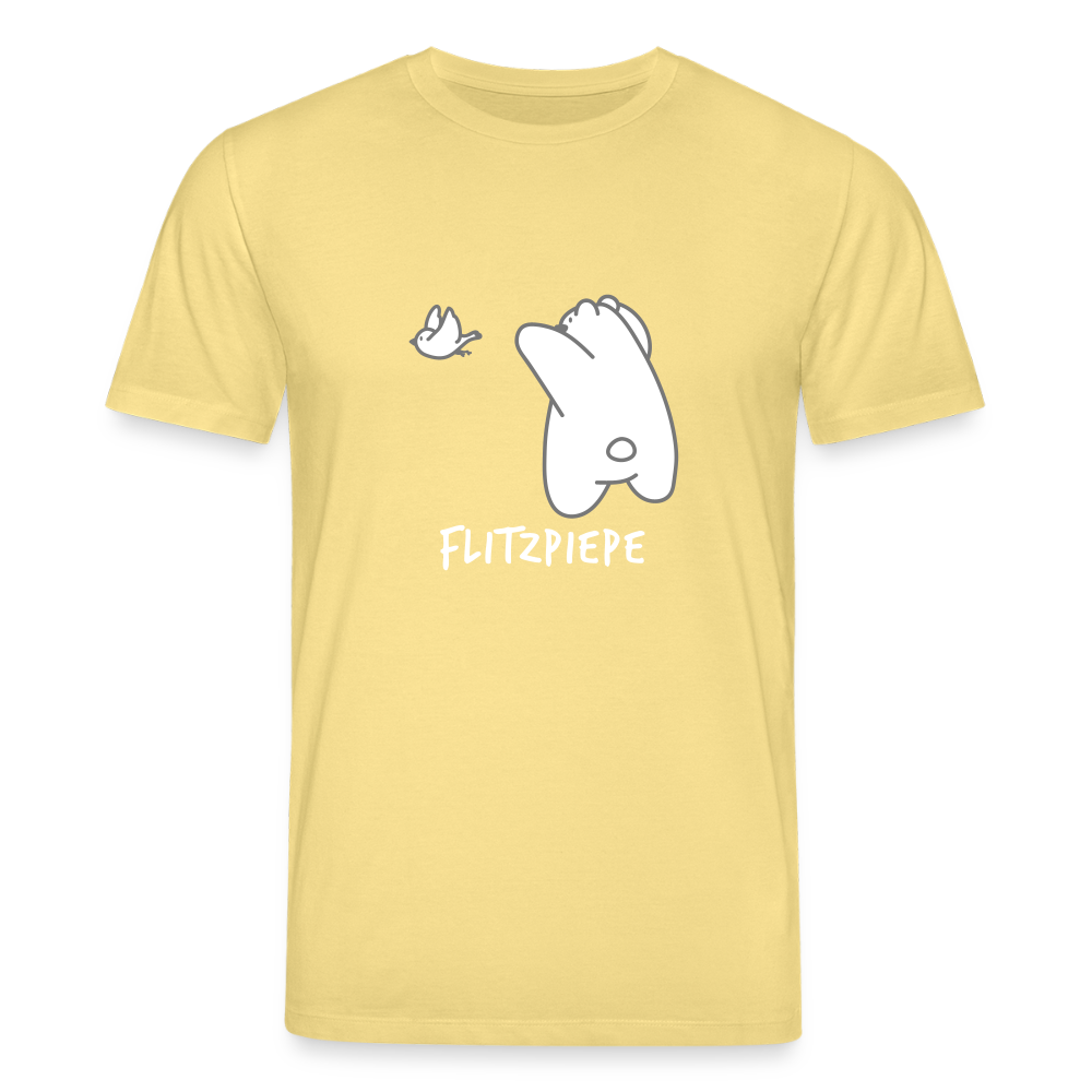 Flitzpiepe - Unisex Bio T-Shirt - Gelb Viva