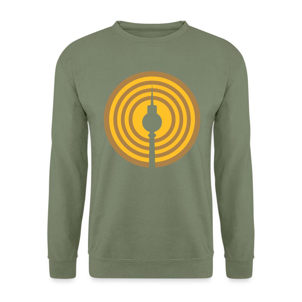 Berlin im Fokus - Unisex Pullover - Armeegrün