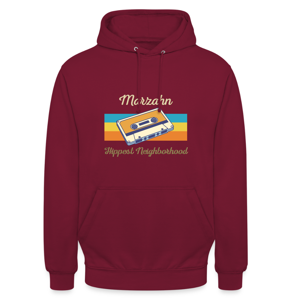 Marzahn Hippest Neighborhood - Unisex Hoodie - Bordeaux