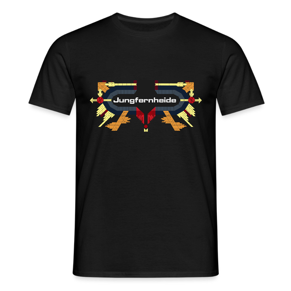 Jungfernheide - Männer Premium T-Shirt - Schwarz