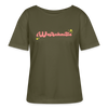Westschnitte - Relaxed Rundhals Frauen Bio-T-Shirt - Khaki