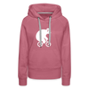 Fahrradbär - Frauen Premium Hoodie - Malve