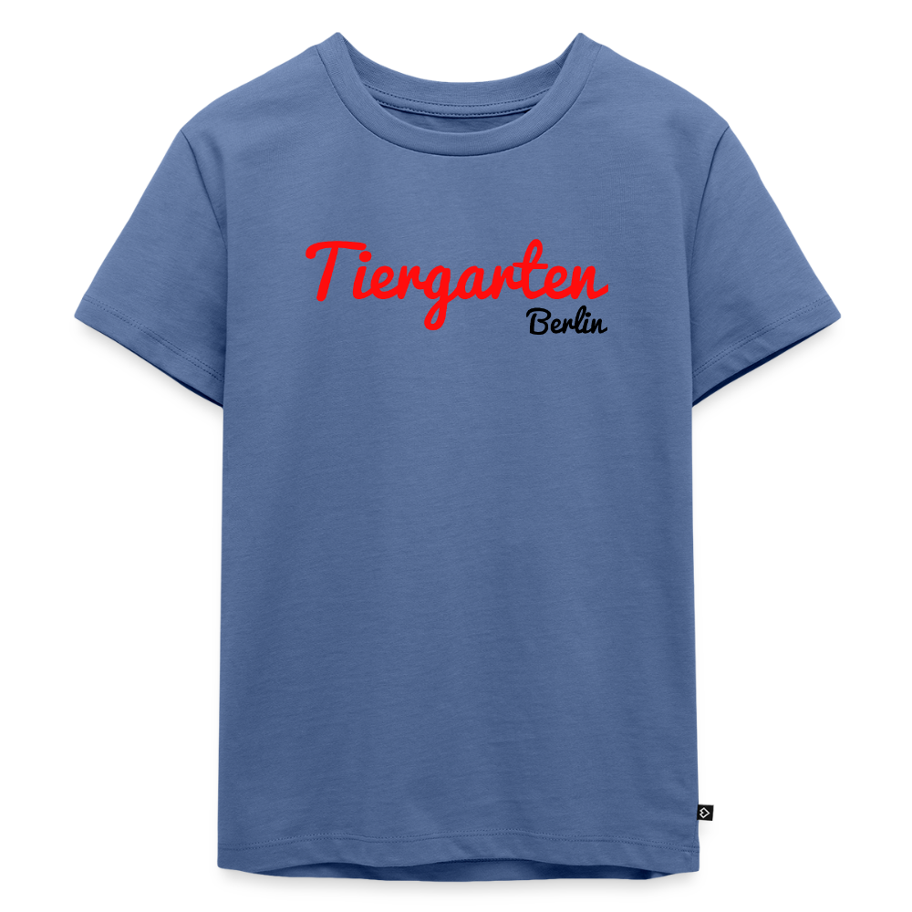 Tiergarten Berlin - Kinder Premium T-Shirt - Taubenblau