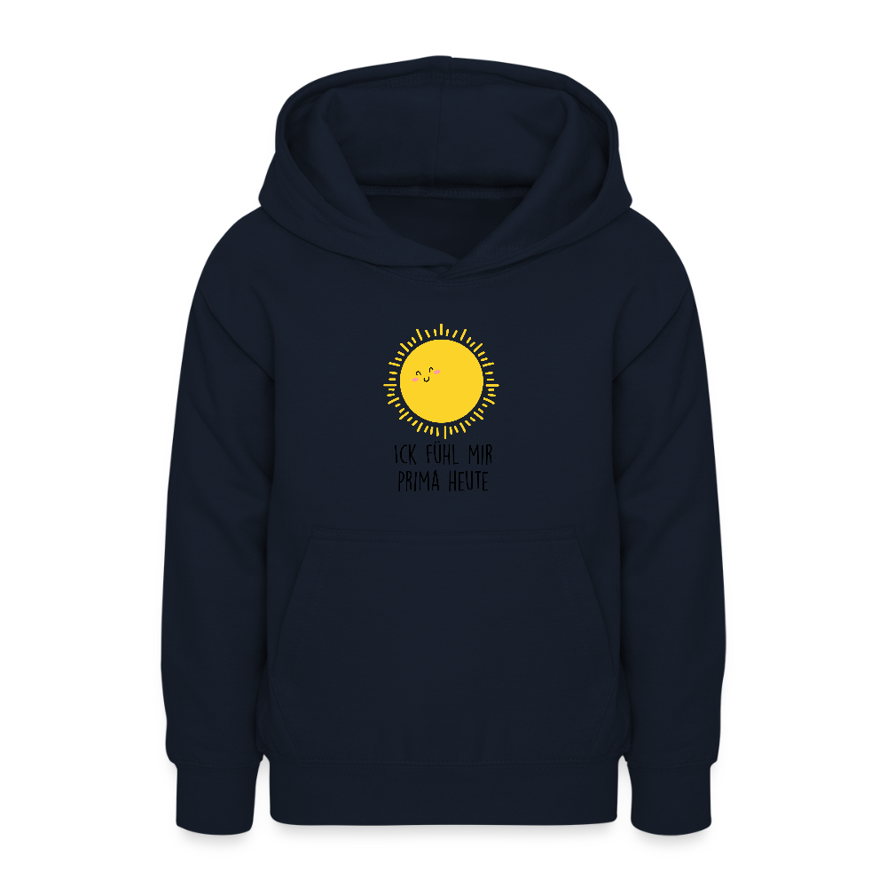 Ick fühl mir prima - Teenager Hoodie - Navy