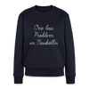 One Less Problem in Neukölln - Frauen Premium Pullover - Navy