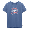 Janz schön frech! - Kinder Premium T-Shirt - Taubenblau