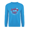 Liebe in der Luft! Berliner Luft! - Unisex Pullover - Meeresblau