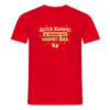 Juter Kumpel ist besser als warmet Bier - Männer Premium T-Shirt - Rot