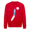 Unterwegs in Berlin - Unisex Bio Sweatshirt - Rot