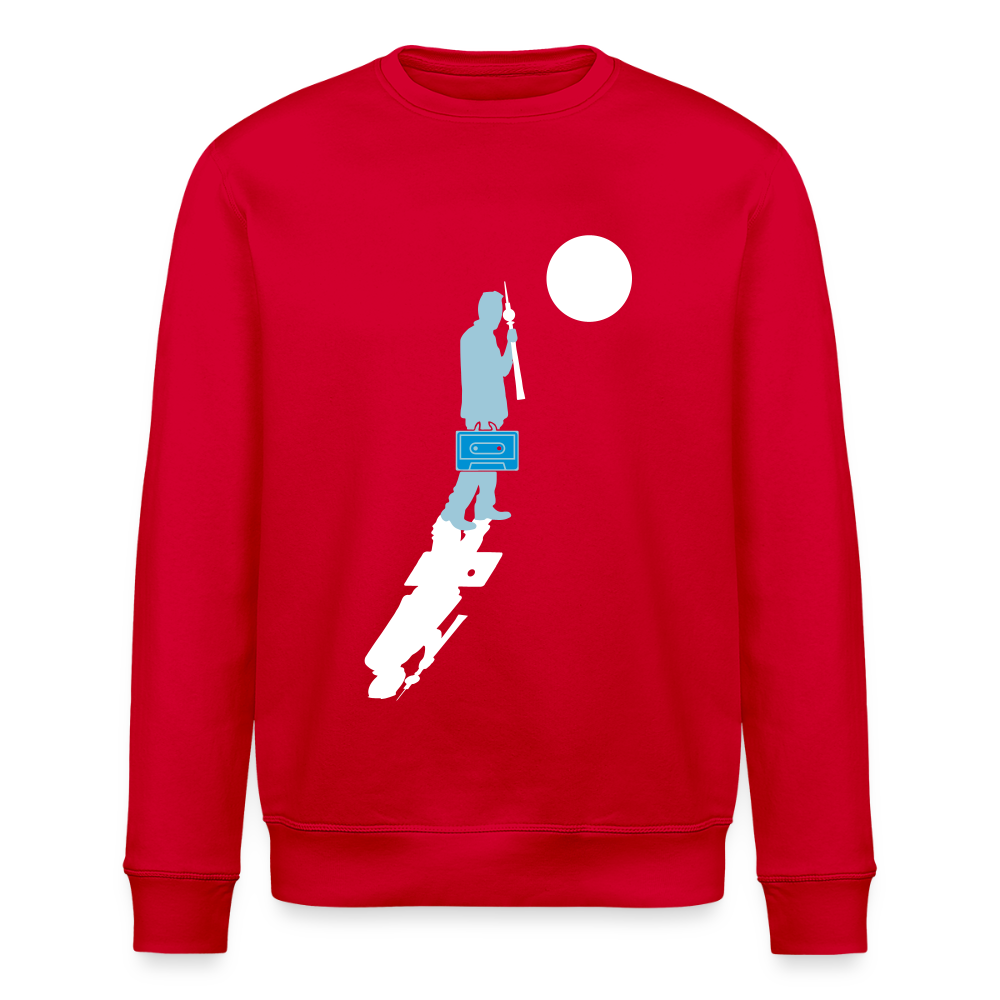 Unterwegs in Berlin - Unisex Bio Sweatshirt - Rot