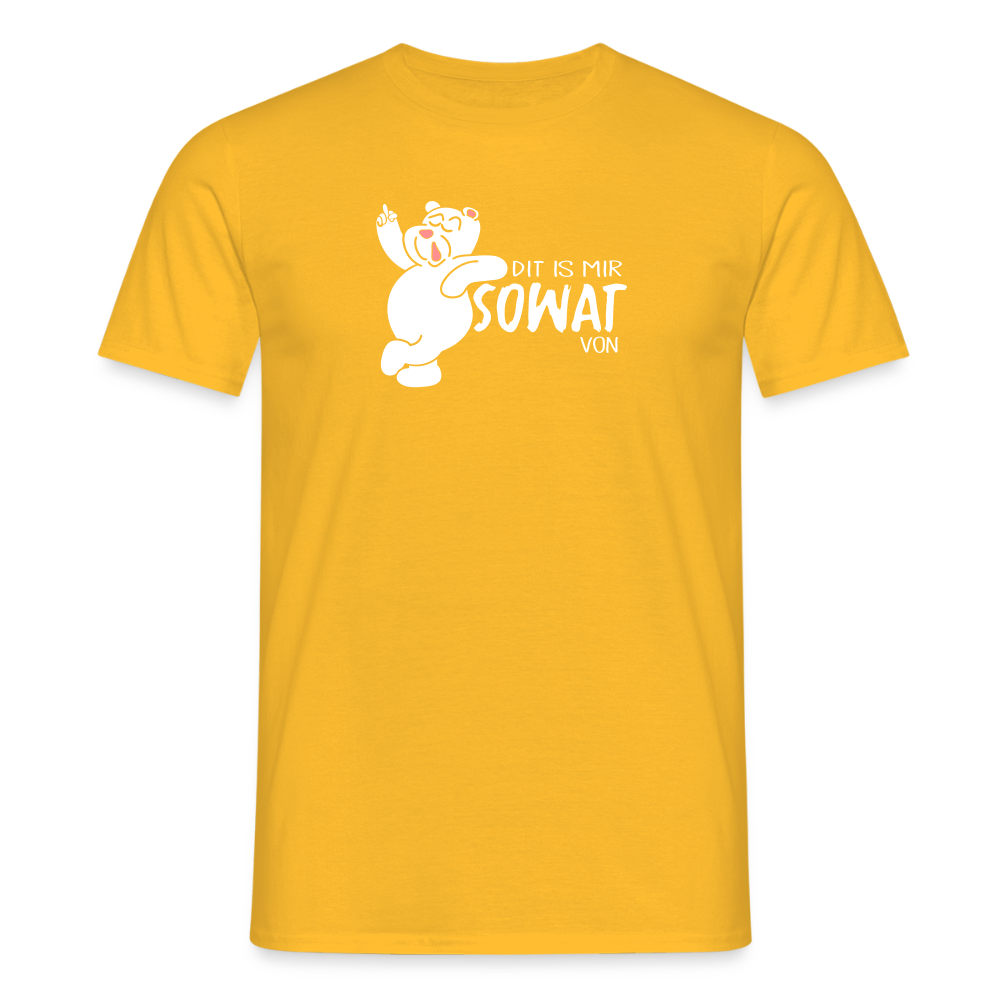 Dit is mir sowat von - Männer Premium T-Shirt - Gelb