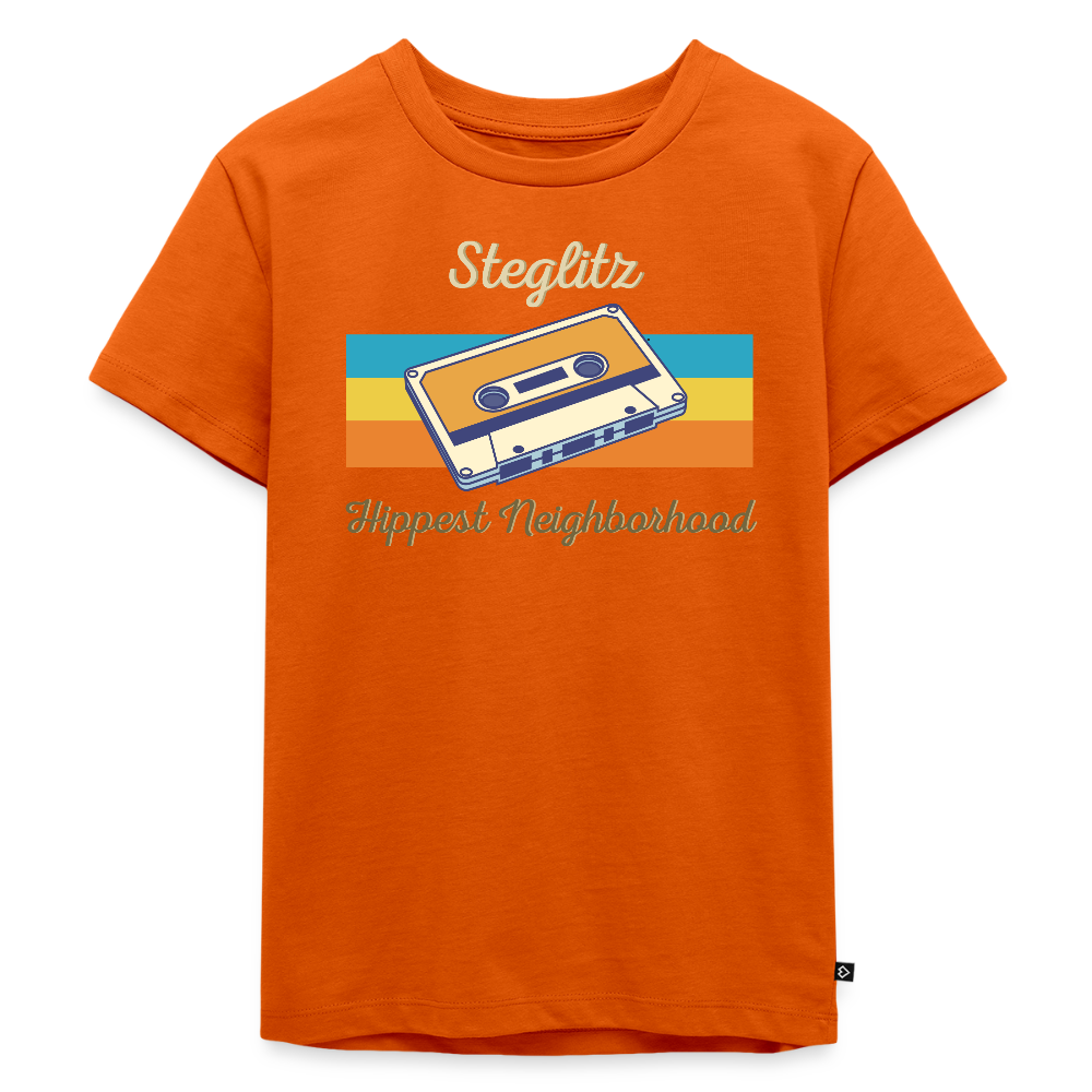 Steglitz Hippest Neighborhood - Kinder Premium T-Shirt - Orange