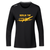 Berlin THF - Frauen Sport Langarmshirt - Schwarz