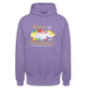 Kreta oder Kreuzberg - Unisex Hoodie - Lavendel